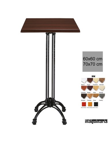 Mesa aluminio fundido 3R66SMC hosteleria