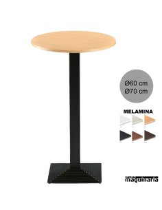 Mesa Alta redonda 3R96MER bar