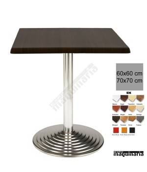 Mesa bar terraza 3R90SMC cuadrada