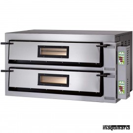 Horno pizza digital doble 12- Ø36 18. KW ASHOR111