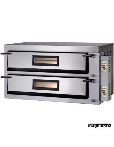 Horno pizza digital doble 12- Ø36 18. KW ASHOR111.