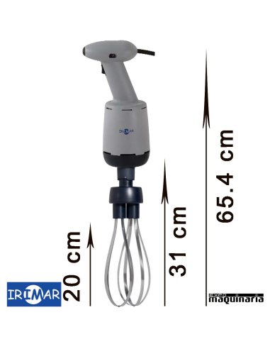 Turmix industrial IRMC350-BB240 con brazo batidor