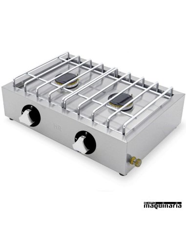 Fogón semi industrial de 2 quemadores HRFG2ECON