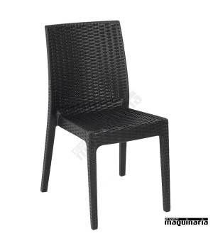 Silla de polipropileno 1R115 apilable de hostelería