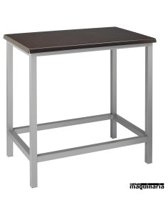 Mesa hosteleria Alta Bar aluminio 4R50SM cuadrada 2
