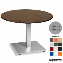Mesa redonda Baja 4R63COR hostelería