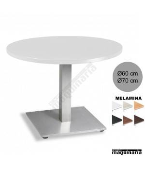 Mesa hostelería Baja 4R63MER redonda