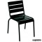 Silla de terraza apilable 1R651