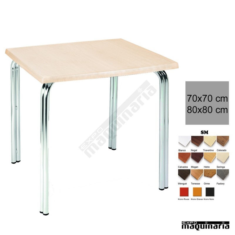 Mesa apilable terraza hosteleria 3R500SM