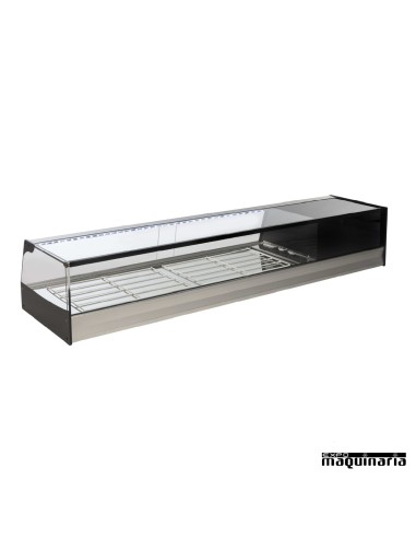 Vitrina refrigerada cristal recto VGR120i