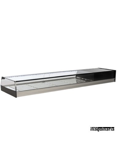 Vitrina refrigerada parrillas cristal recto VGR250i