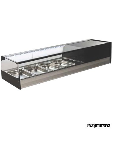 Vitrina refrigerada cristal recto VGR4i