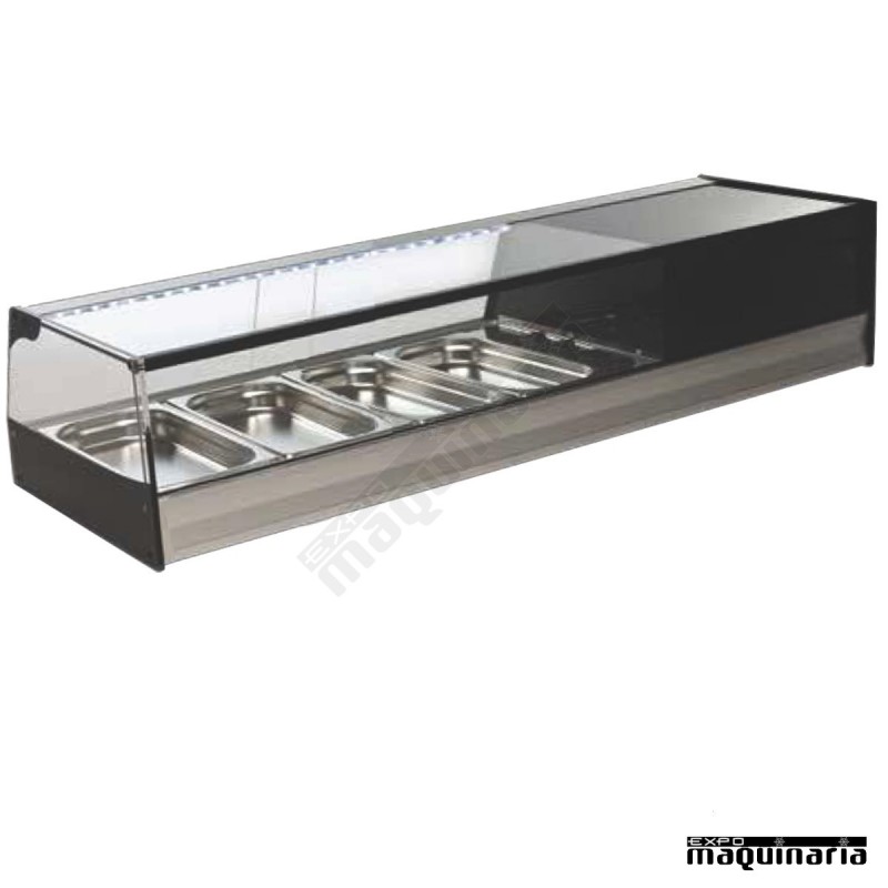 Vitrina refrigerada cristal recto VGR4i