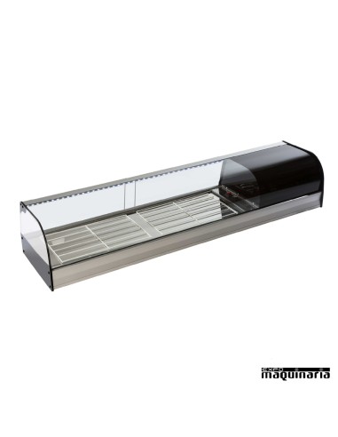 Vitrina refrigerada cristal curvo VGFR120i