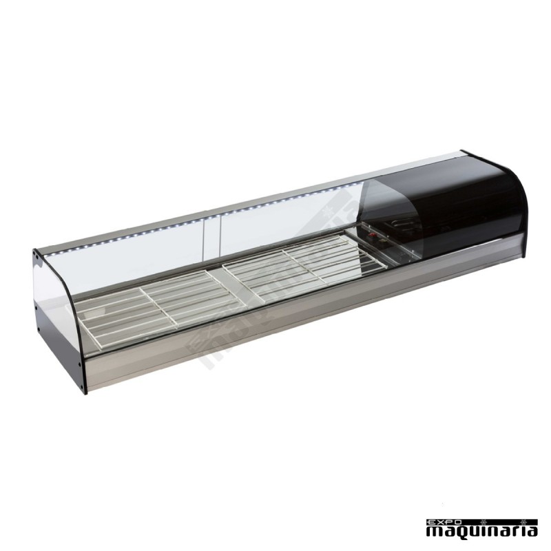 Vitrina refrigerada cristal curvo VGFR120i