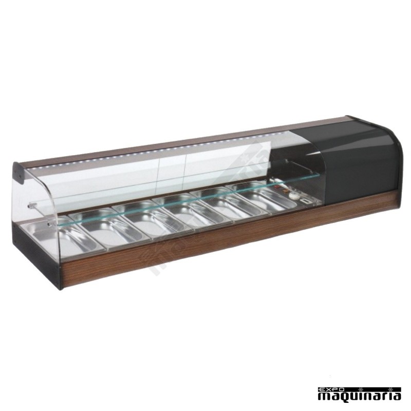 Vitrina refrigerada doble cristal curvo VGFR6iE