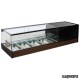 Vitrina doble refrigerada cristal recto VGR4iE