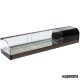 Vitrina refrigerada doble parrillas cristal curvo VGFR200iE