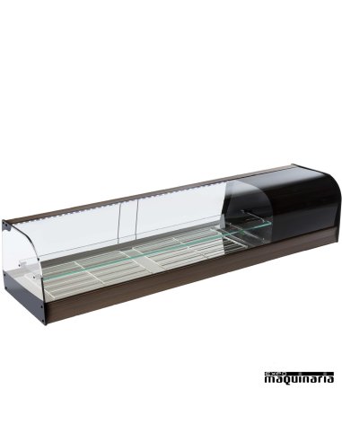 Vitrina refrigerada cristal curvo doble VGFR150iE