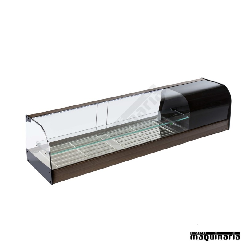 Vitrina refrigerada doble cristal curvo VGFR120iE