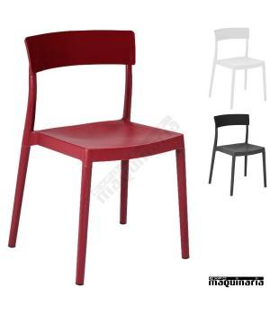 Silla para terraza de resina 1R665