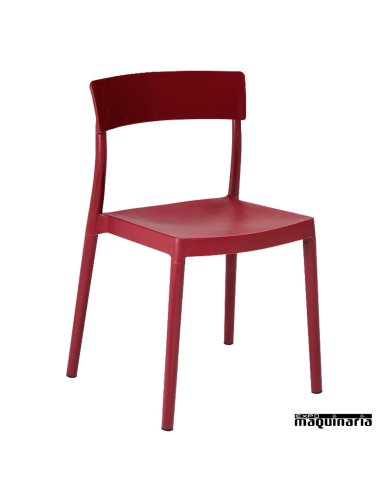 Silla para terraza de resina 1R665
