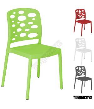 Silla para terraza resina 1R666