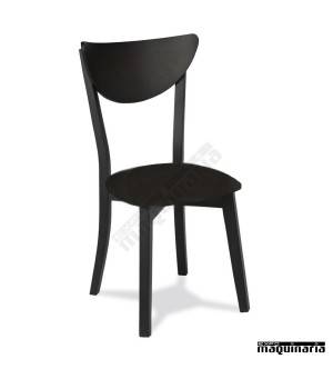 Silla madera haya barnizada 1R805