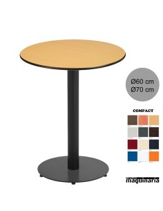 Mesa hostelería redonda 3R027COR