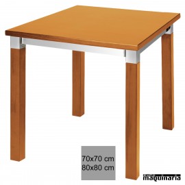Mesa madera hostelería 3R801 cuadrada