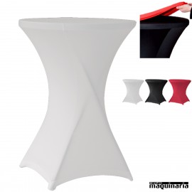 Conjunto de mesa plegable 80 cm con mantel Strech ZOCOCKTAIL80