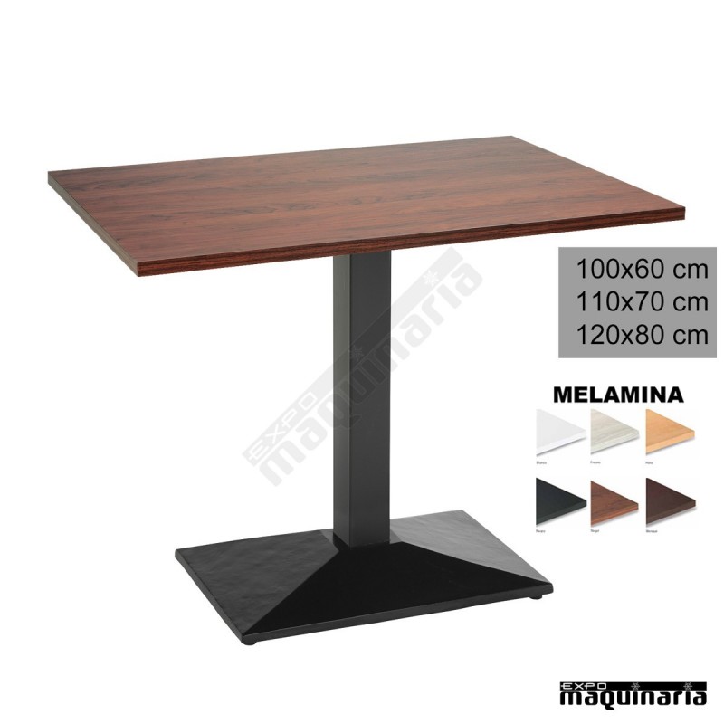 Tablero para mesas de Melamina 110x70 cm