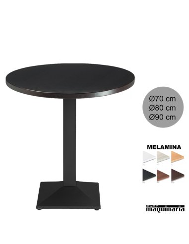 Mesa hosteleria 3R030MER base cuadrada