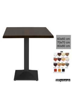Mesa hosteleria 3R030SMC cuadrada