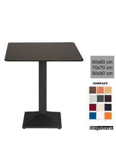 Mesa cuadrada hosteleria 3R030COC