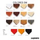 Colores SM Mesa restaurante rectangular 3R023SM