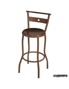Taburete bar alto FACHAMONIX-T con respaldo