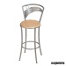 Taburete alto bar FACIBELES-T con respaldo