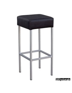 Taburete tapizado alto FANORUEGA-T blanco 2