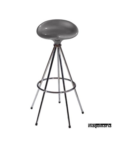 Taburete giratorio FACANADA-T gris