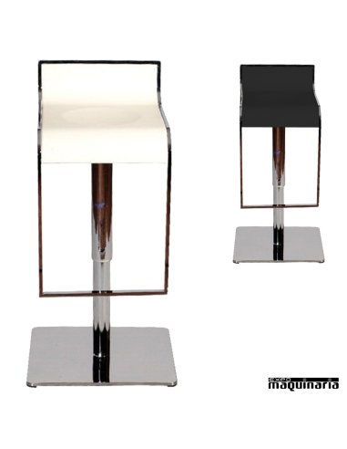 Taburete giratorio regulable FACAROLINA DELUXE-T