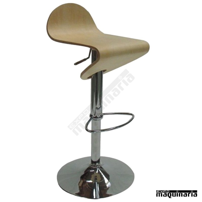 Taburete alto bar FAMISSOURIT giratorio y regulable