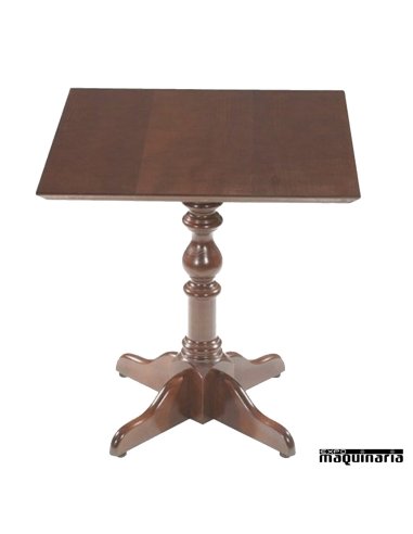 Mesa de madera cuadrada FASEVILLA CUADRADA