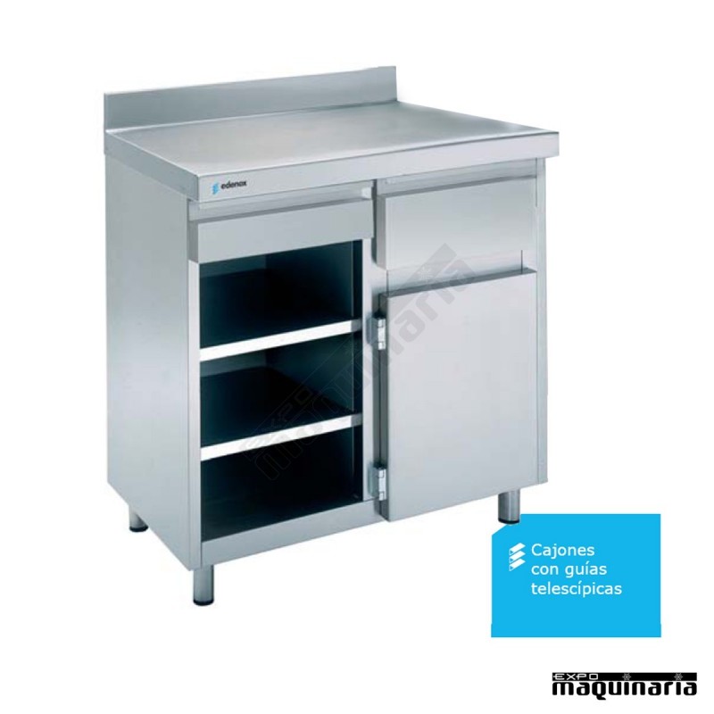 Mueble cafetero 2 estantes EDMAC1060-2E