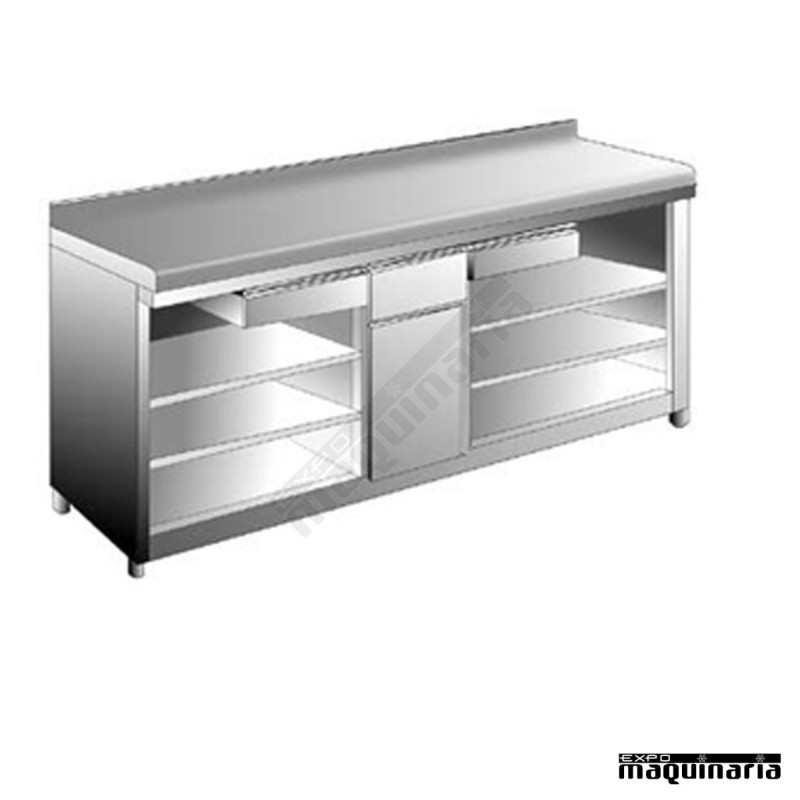 Mueble cafetero 2 estante EDMAC2060-2E