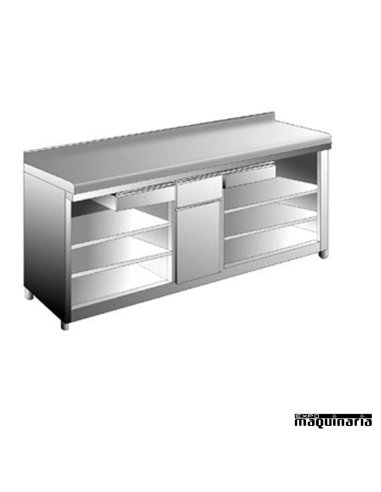 Mueble para cafetera 2 estante EDMAC2560-2E