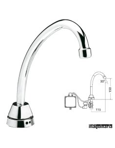 Grifo electrónico caño alto DIR0020230