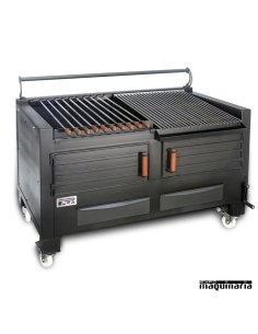 Barbacoa carbon hierro fundido ARBBQ-M150 2