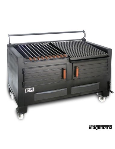 Barbacoa carbon hierro fundido ARBBQ-M150 pinchos
