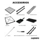 Barbacoa carbon hierro fundido ARBBQ-M150 accesorios